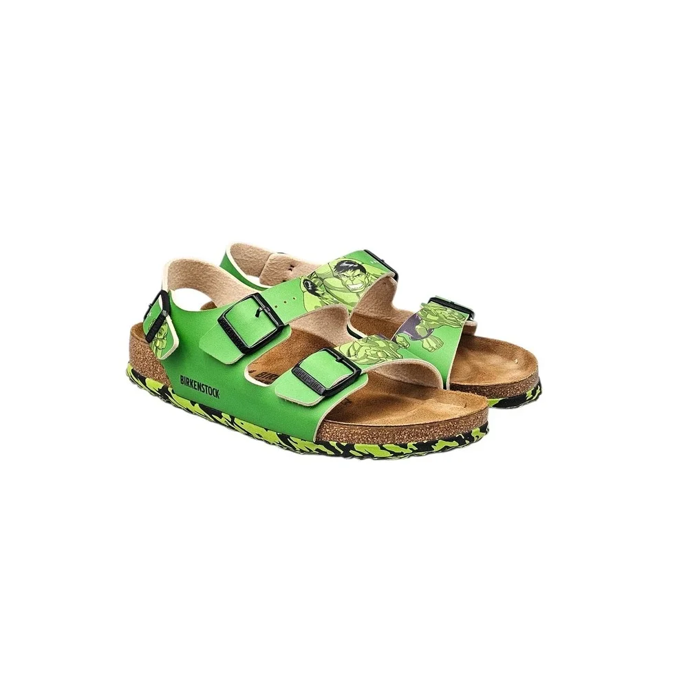 Birkenstock Men's Size 42/ 8 US Women's 11 EUC! RARE! Marvel Hulk Milano Sandals